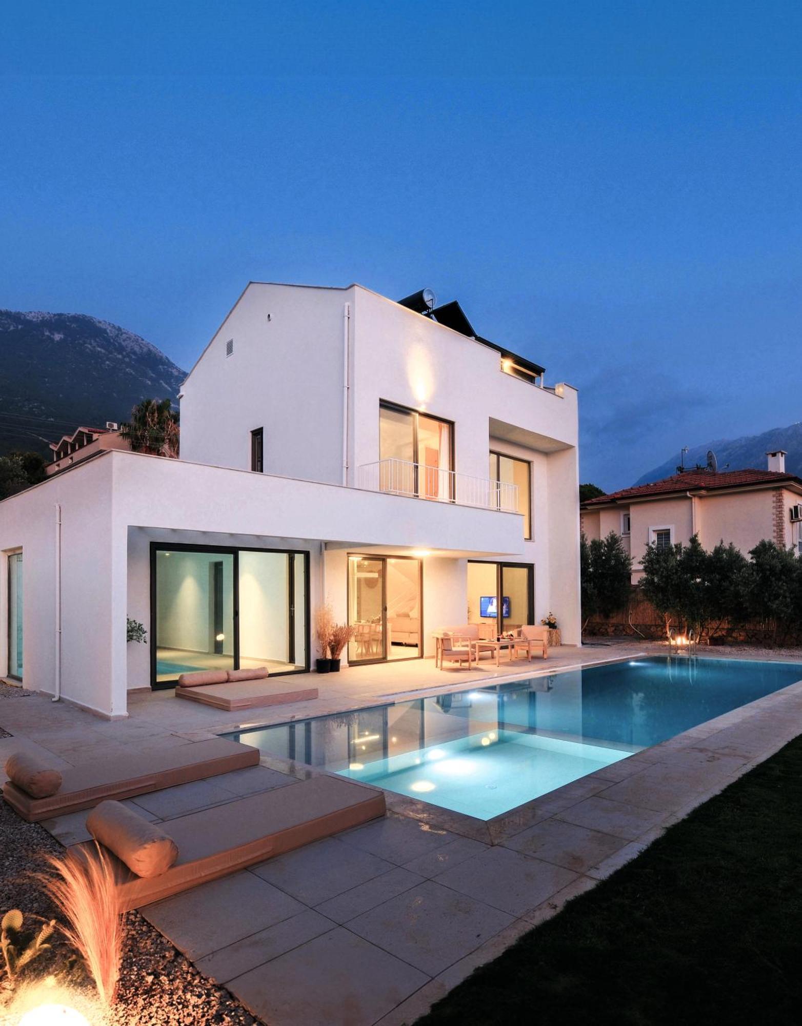 Villa Neo With 2 Private Pools, Bbq, Jacuzzi And Sauna فتحية المظهر الخارجي الصورة